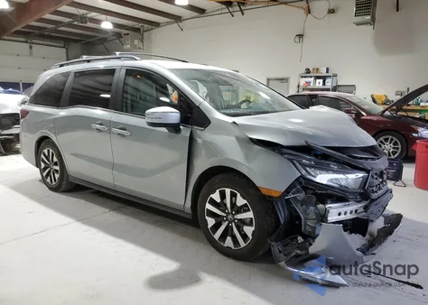 2025 Honda Odyssey Exl из США, поврежденный, VIN 5FNRL6H6XSB034249